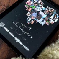 تابلو عشق فرکانسی بارکد دار|تابلو، نقاشی، عکس|مشهد, حسابی جنوبی (شهرک غرب)|دیوار