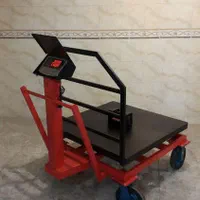 باسکول یک تن چرخدار میدانی