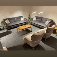 مبل چستر راحتی%دیاکو ۸ نفره متریال باکیفیت|مبلمان خانگی و میز عسلی|آستارا, |دیوار