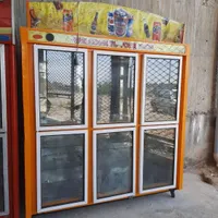 یخچال ۶ درب قرمز و زرد و فریزر