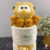 دستگل عروسکی خرس و گارفیلد و بوکت گارفیلد و خرس|اسباب‌‌بازی|تهران, تهرانپارس غربی|دیوار