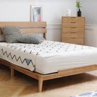 سرویس خواب و تخت دو نفره چوب راش گرجستانی