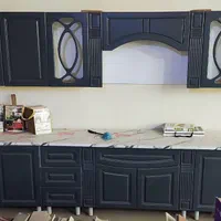 کابینت آماده ۵متری ممبران ویترین کوتاه|مصالح و تجهیزات ساختمان|تهران, دولتخواه جنوبی|دیوار