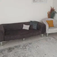 مبلمان راحتی طوسی|مبلمان خانگی و میز عسلی|تهران, نیروی هوایی (پیروزی)|دیوار