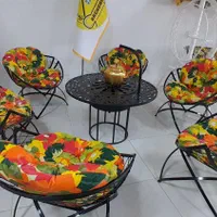 مبل باغی فرفورژه فلزی مدل Diyamond|مبلمان خانگی و میز عسلی|چهارباغ, |دیوار