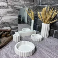 قالب سیلیکونی و طلقی، پودر هنری، رنگهای خمیری