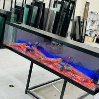 شومینه برقی/هیزم۴بعدی|بخاری، هیتر، شومینه|شهرکرد, |دیوار