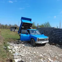 حمل نخاله و توزیع شن ماسه کود خاک نیسان کمپرسی