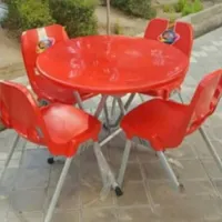 میز و صندلی پلاستیکی غذاخوری ناهارخوری نهارخوری