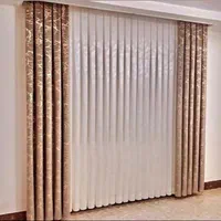 پرده حریر محو ترک