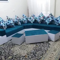 مبل ال راحتی فانتزی کم جا|مبلمان خانگی و میز عسلی|تهران, شهرک شریفی|دیوار