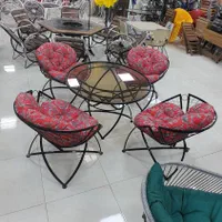 مبل باغی فلزی ویلایی روفگاردن مبلمان|مبلمان خانگی و میز عسلی|چهارباغ, |دیوار