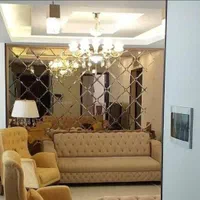 آینه دکوراتیو لوزی|آینه|چهاردانگه (تهران), |دیوار
