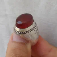 انگشتر نقره مردانه عقیق خراسان|جواهرات|تهران, پامنار|دیوار