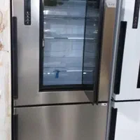 یخچال فریزر جنرال لوکسور دورین دور نقره ای|یخچال و فریزر|خرمآباد, |دیوار