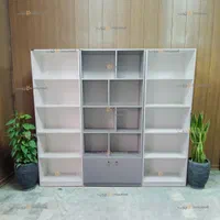 قفسه کتابخانه 3تیکه دربدار کیاچوب|کتابخانه، شلف، قفسه‌های دیواری|تهران, سعادت‌آباد|دیوار