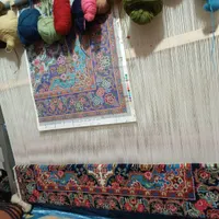 فرش دستبافت نیمه کاره|فرش|قرچک, |دیوار