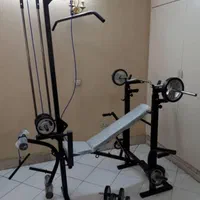 دستگاه بدنسازی ۴۲کاره پروفیل صنعتی خانگی تاشو|تجهیزات ورزشی|تهران, افسریه شمالی|دیوار