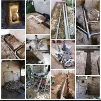 لوله کشی تشخیص ترکیدگی نشت یابی نصب پمپ اب