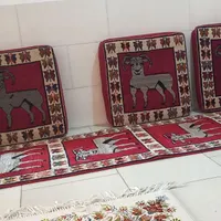 پشتی دست باف ترکی|پشتی|شیراز, گویم|دیوار
