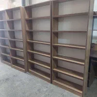 کتابخانه ساده|کتابخانه، شلف، قفسه‌های دیواری|قم, زاویه|دیوار