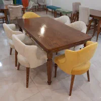 ناهار خوری رئال تمام پارچه|میز و صندلی غذاخوری|رشت, سلیمانداراب|دیوار