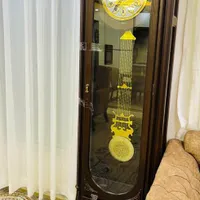 ساعت ایستاده چوبی
