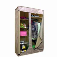 کمد پارچه ای سایز ۸۰ برزنتی لباس رختخواب