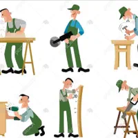 تعمیرات کابینت و کمد و کارهای نجاری|خدمات پیشه و مهارت|اصفهان, تخت فولاد|دیوار