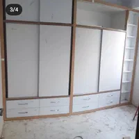 ساخت و نصب کابینت و کمد با چک صیادی|خدمات پیشه و مهارت|پرند, فاز ۴|دیوار