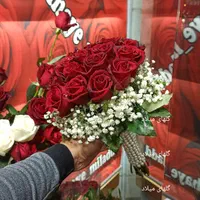 دسته گل تاج عروس ماشین عروس فرمالیته مصنوعی طبیعی|گل مصنوعی|تهران, آهنگ|دیوار