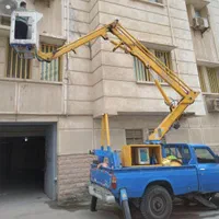 جرثقیل بالابر سبدارکار درارتفاع بالابردن اسپیلت