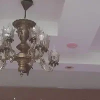 خریداروفروش لوستر آب طلا برنزی ولوازم هایی برنجی|لوستر و چراغ آویز|تهران, فلسطین (میدان انقلاب)|دیوار