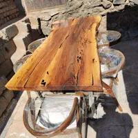 میز نهارخوری روستیک غذاخوری چوب طبیعی گردو|میز و صندلی غذاخوری|تهران, مسگرآباد|دیوار