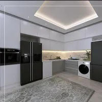 آپارتمان دوخوابه_۸۱متر_سالن پرده خور_درجه ۱