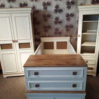 تولیدی سرویس خواب نوزاد / تخت و کمد پوما / سیسمونی