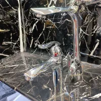 ست شیرآلات فانتزی مدل برگ کروم سنگین استاندارد