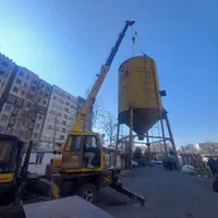 جرثقیل ۷ تن دکل بلندو ۳تن کفی دار(بهزاد)|خدمات حمل و نقل|کرج, کمالشهر|دیوار