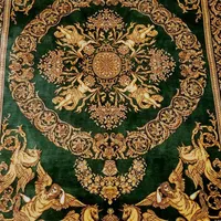 فرش دستباف قالیچه تمام ابریشم ۸۰ رج قم مارکدار|فرش|تهران, پونک|دیوار