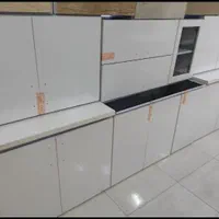 کابینت آشپزخانه گالوانیزه با درب ملامینه