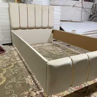 تخت یک نیم نفره اطلس کد ۱۲۰|تخت و سرویس خواب|مشهد, زمرد|دیوار