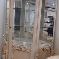 ویترین ،بوفه چوبی منبت