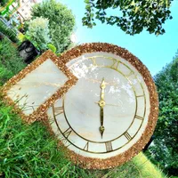 ساعت دیواری سنگ مرمر کد۸|ساعت دیواری و تزئینی|رشت, رشتیان|دیوار