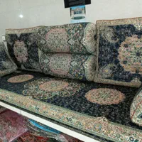 ست پشتی شاه نشین لحاف کرسی ترمه اصل یزد مدل افشار|پشتی|تهران, شهرک آپادانا|دیوار