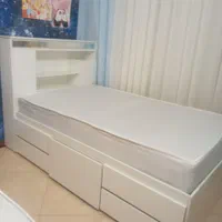 تخت یک نفره .سرویس خواب .تخت یک نیم نفره فلور|تخت و سرویس خواب|مشهد, گلبرگ شمالی|دیوار