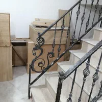 نرده آهنی، نرده فرفورژه، نرده فلزی آذربایجان.|مصالح و تجهیزات ساختمان|تبریز, |دیوار