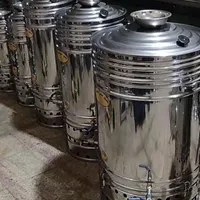 سماور گازی تمام استیل بزرگ/۲۰و۳۰و۴۰و ۷۰و ۹۰ و ۱۲۰|سماور، چای‌ساز، قهوه‌ساز|زاهدان, |دیوار