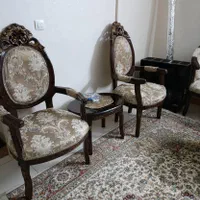 مبل فرهی چوب گردو و میزناهارخوری|مبلمان خانگی و میز عسلی|کرج, فاز ۴ مهرشهر|دیوار