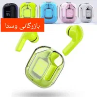 ایرپادشیشه ای ultraهنذفری بولوتوثی هدفون پاور بانک|لوازم جانبی موبایل و تبلت|مشهد, رضاشهر|دیوار