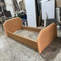 تخت یک نفره .دست ساز.ام دی اف|تخت و سرویس خواب|رشت, عینک|دیوار